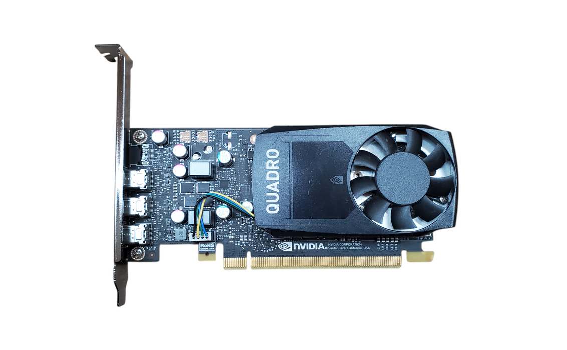 Nvidia Quadro P400 2GB GDDR5 Graphics Card 3xMiniDP