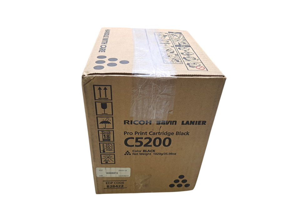 (Open Box) Ricoh Savin Lanier C5200 Pro Print Cartridge | Black 828422