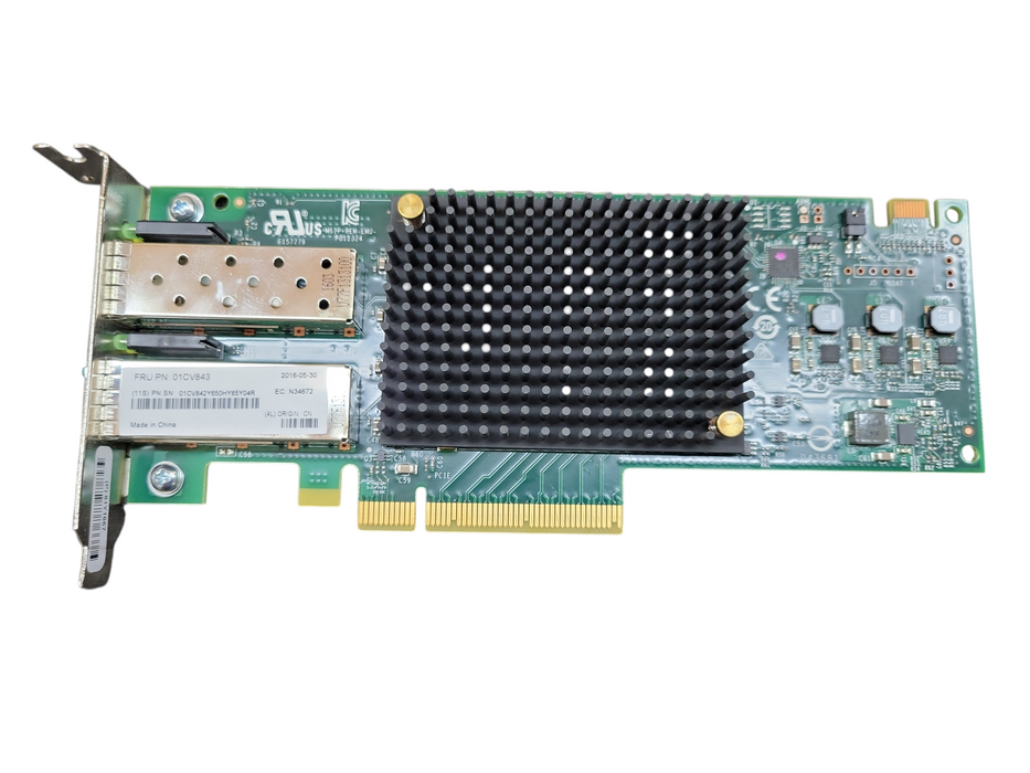 Lenovo LPE31002 Dual Port 16GB HBA 01CV843 !