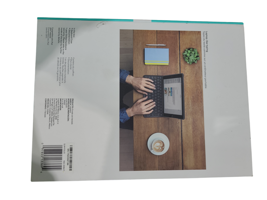 Logitech Slim Folio Keyboard/Cover Case Folio for iPad