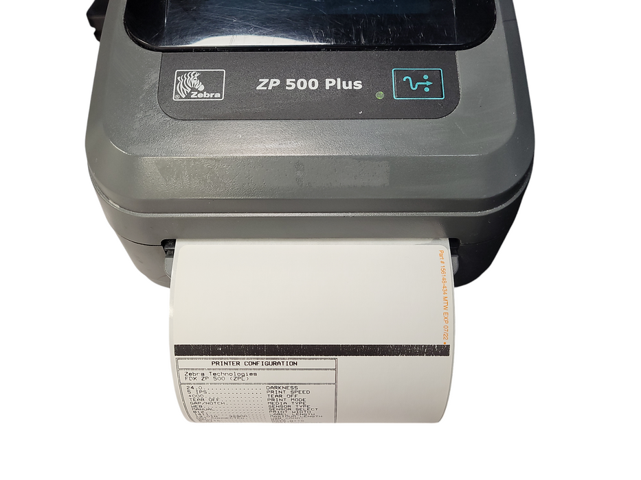 Zebra ZP 500 Plus Direct Thermal Barcode Label Printer ZP500-0103-0020 $