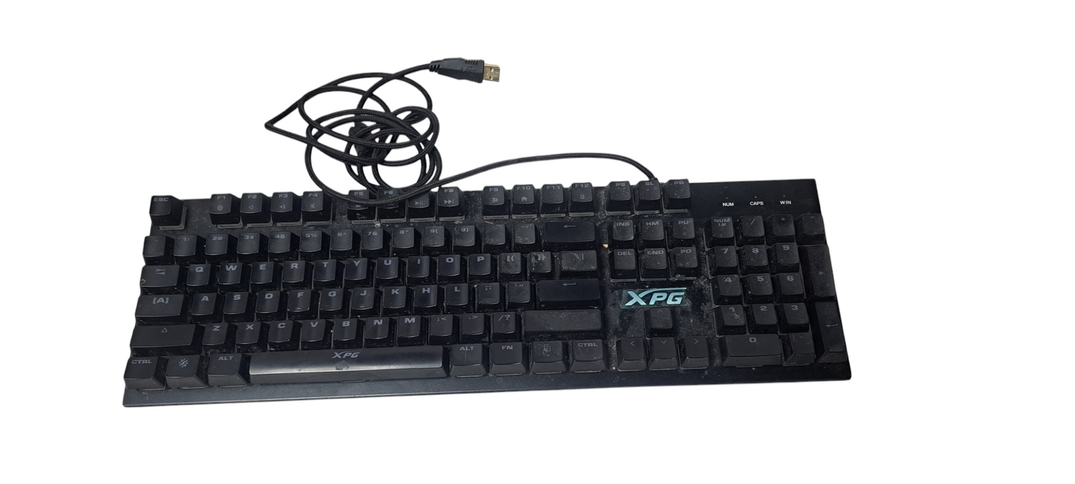 XPG INFAREX K10 RGB USB Gaming Mem-Chanical Keyboard, Black | READ