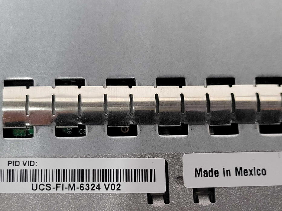 Lot of 2x Cisco UCS 6324 UCS-FI-M-6324 Fabric Interconnect Modules _