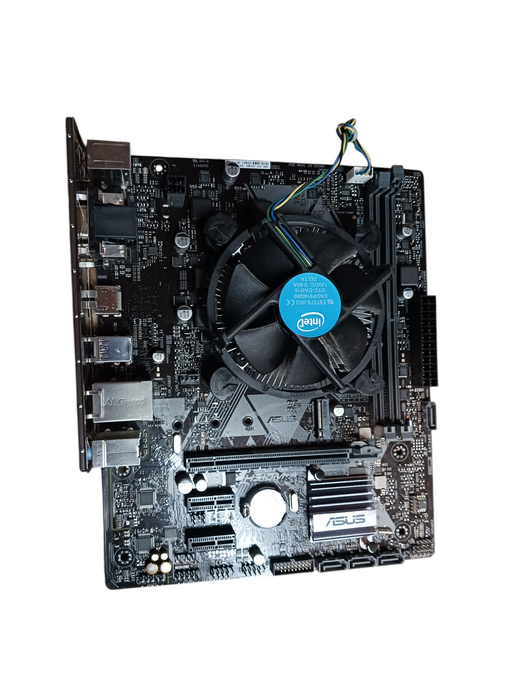 Asus Prime H310M-A Motherboard & Intel i3-8100 CPU I/O Shield included