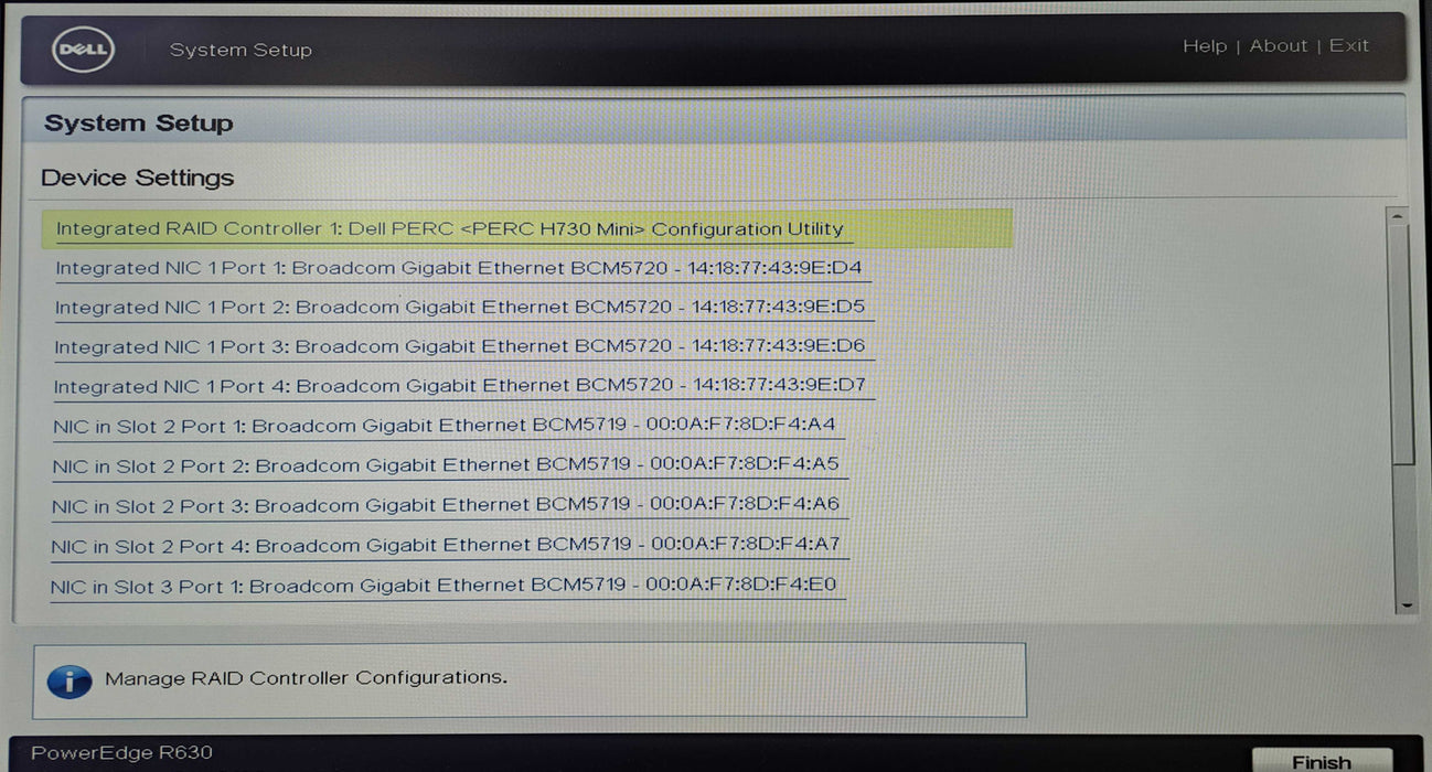 Dell PowerEdge R630 1U 8x 2.5" | 2x Xeon E5-2650 v3, 32GB DDR4, H730 Mini )
