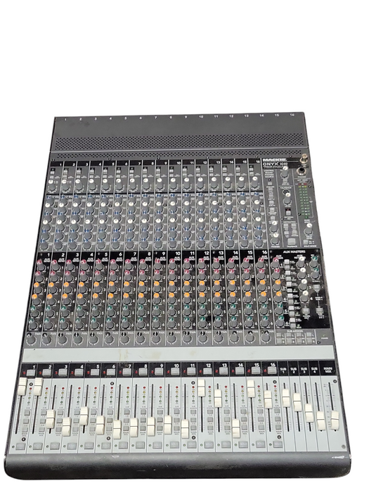 Mackie Onyx 1640 16-Channel 4-Bus Analog Mixer, READ _