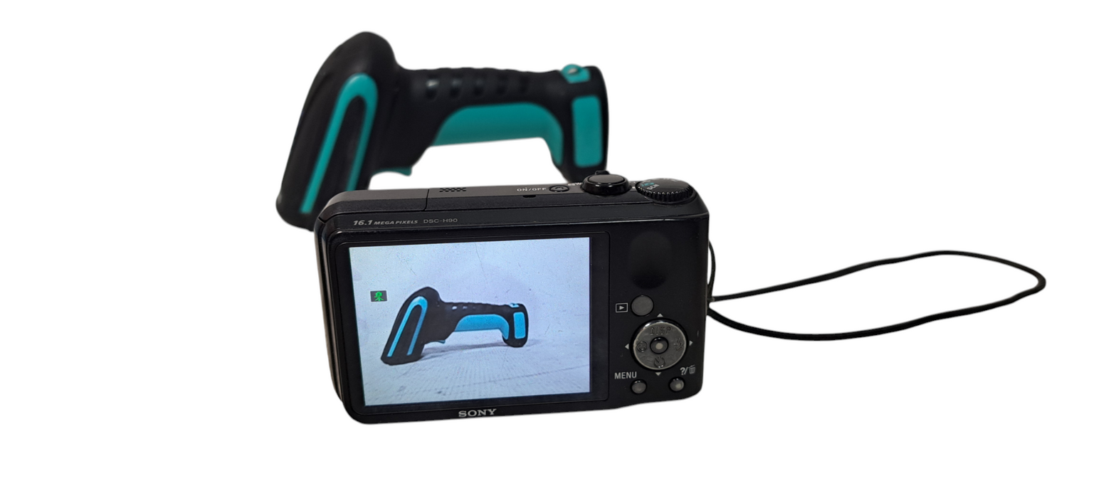 Sony Cyber-Shot DSC-H90 Digital Camera 16.1MP 16x Optical Zoom W/Battery