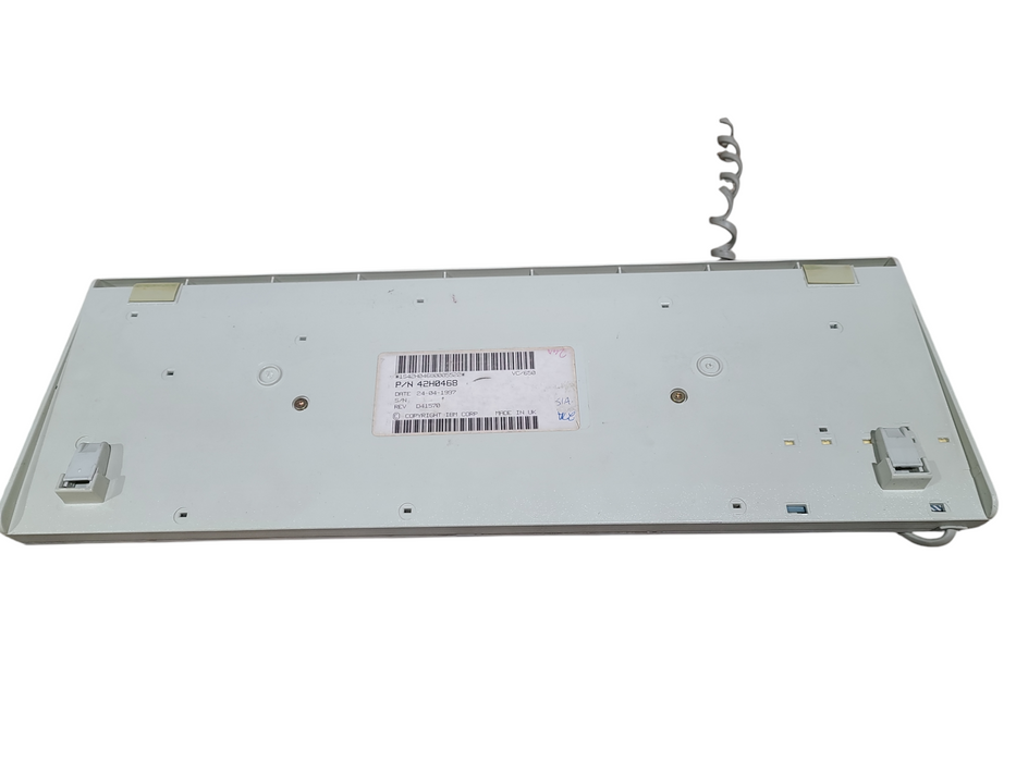 IBM Keyboard White VC/650 QWERTZ Layout 42H0468 RJ-Type Built 1997