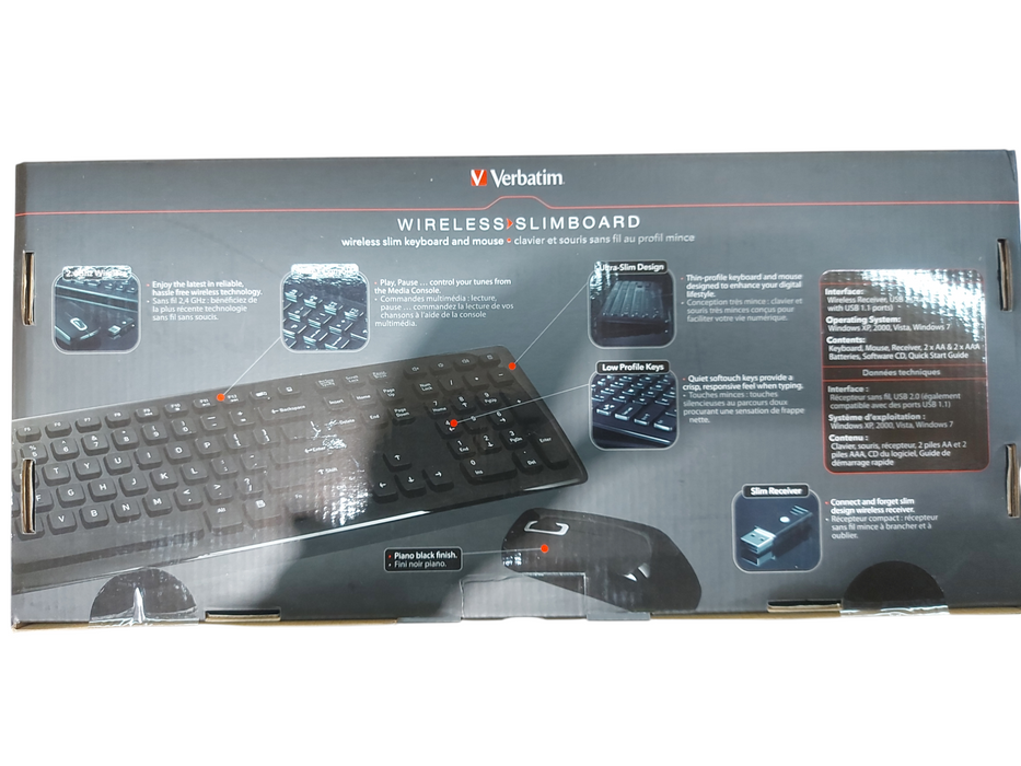 Lot 12x Assorted Verbatim Keyboards