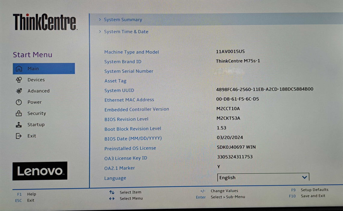 Lenovo ThinkCentre M75s-1 | Ryzen 7 PRO 3700, 16GB DDR4, P620