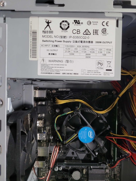 Custom PC/Asus H310M-E | i5-9400 @2.9GHz 8GB DDR4 256GB SSD