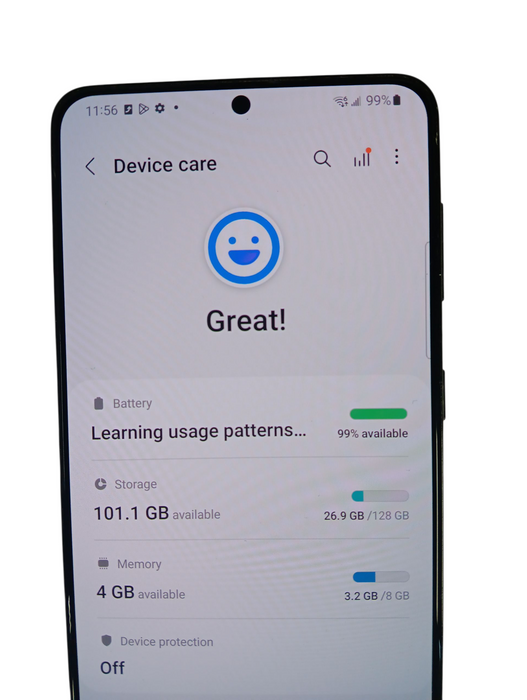Samsung Galaxy S21 Plus 5G - 128GB - Black [SM-G996W] READ