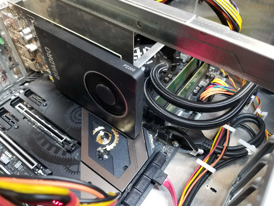 Boxx Apexx S3 Tower Core i7-10700K CPU 3.8GHz 32GB No HDD P2200