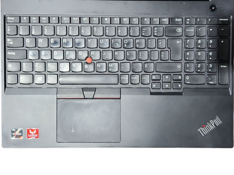 Lenovo ThinkpPad E595 Ryzen 5 3500U, 16GB DDR4, 256GB NVMe, No AC Adapter  Lap200