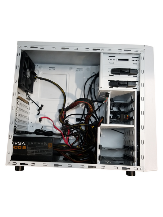 Tower Desktop Case with EVGA 600W power supply