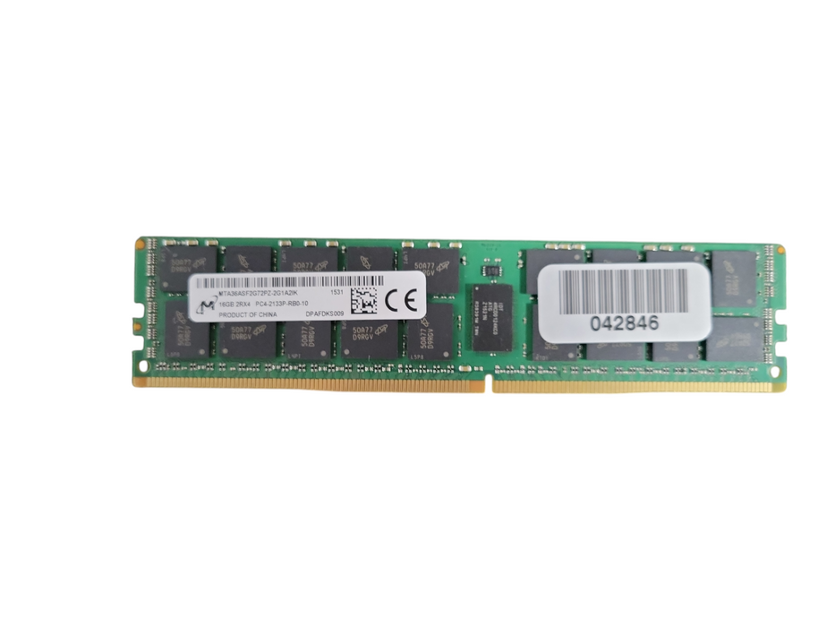 Micron 16GB 2RX4/2RX8 PC4-2133P/2400T Server Ram  Q!