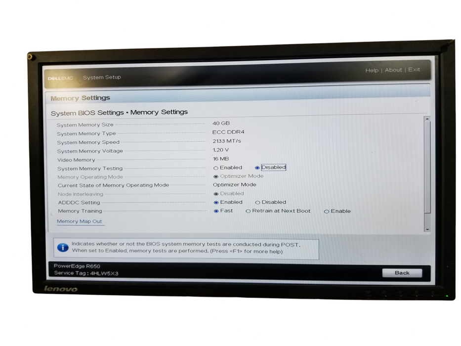 Dell PowerEdge R650 2x Xeon Gold 6326 @2.90GHz 40GB RAM PERC H755 NO HDD