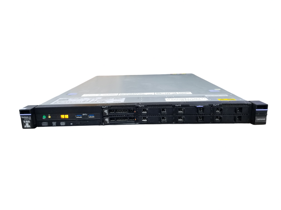 LENOVO 3250 M6 Xeon E3-1270 V5 3.60GHz RAID M1215 16GB DDR4 & 2x 460W PSU