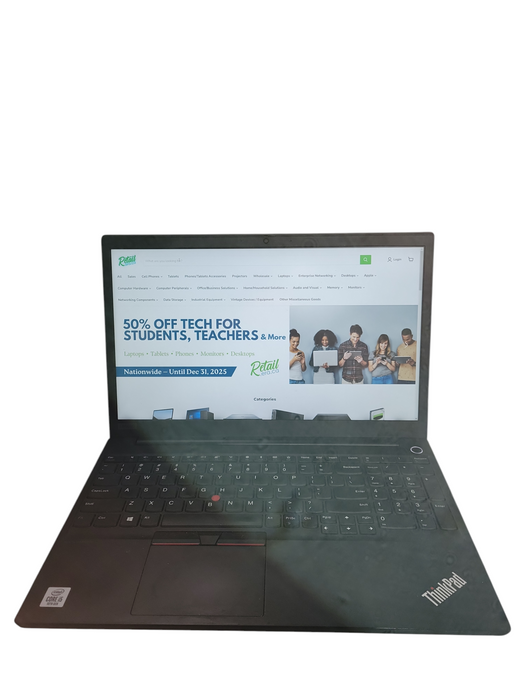 Lenovo ThinkPad E15 Core i5-10210U @1.60GHz, 16GB DDR4, 512GB NVMe READ ! Lap200