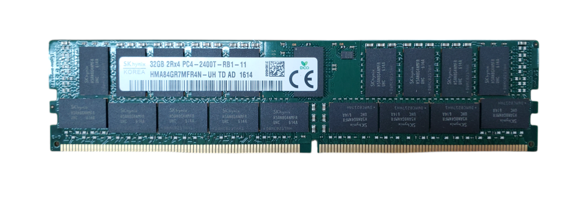 SK Hynix 32GB 2Rx4 PC4-2400T-RB1 Server Ram Q