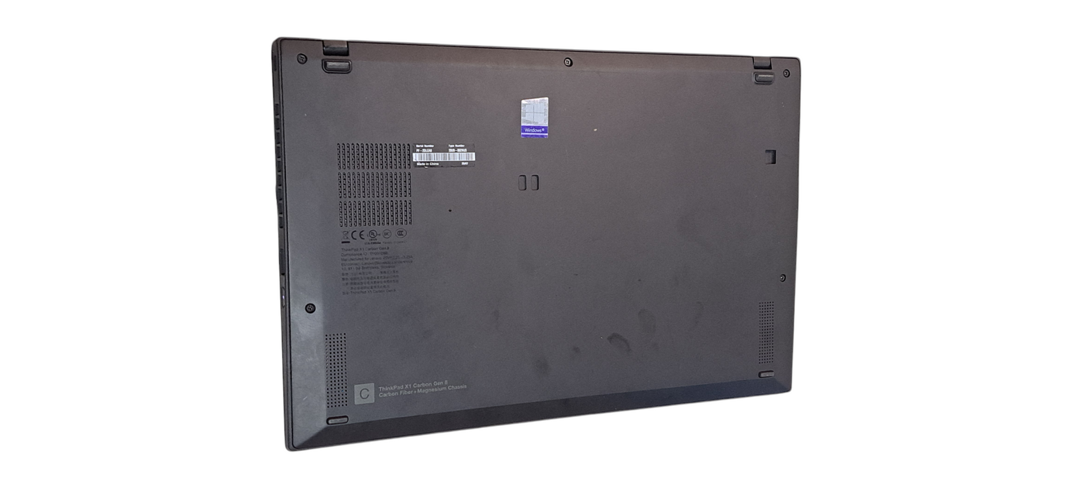 ThinkPad X1 Carbon Gen 8th i7-10610U, CPU-16Gb RAM, 500GB NVME, READ  Lap200