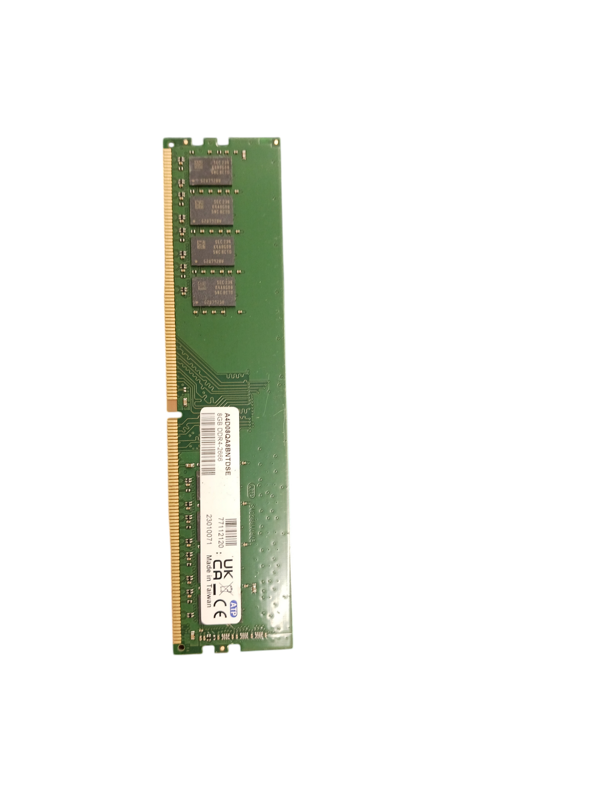 ATP Electronics DDR4 2666 8GB 1Gx8 1 288 1.23 A4D08QA8BNTDSE
