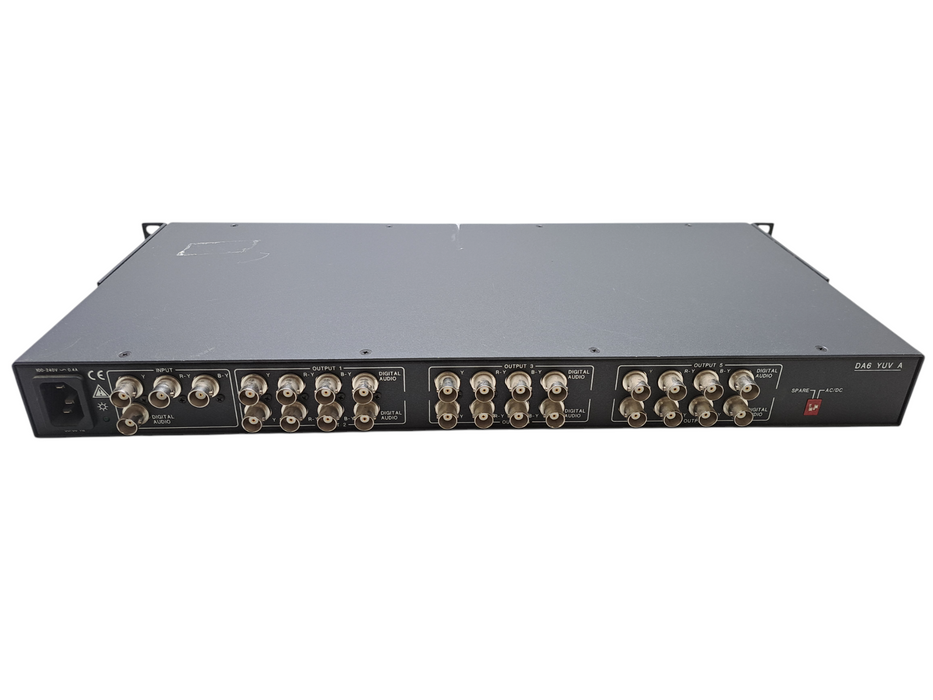 Extron DA RGB/YUV Series Wideband Distribution Amplifier DA6 YUV A )