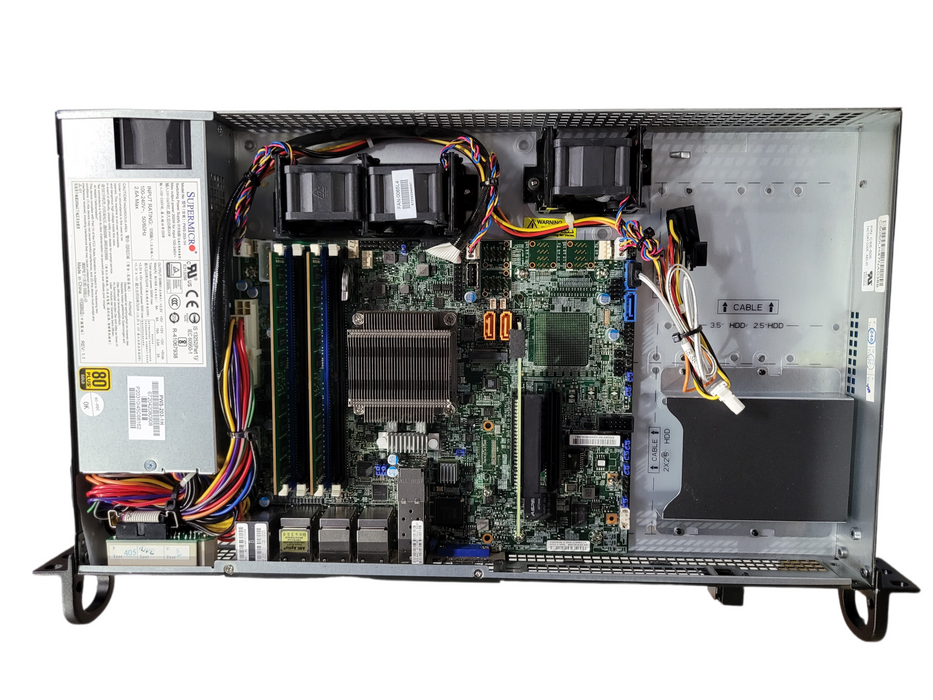 Supermicro SYS-5018D-FN8T Server Xeon D-1518 @2.20GHz 16GB RAM | NO HDD