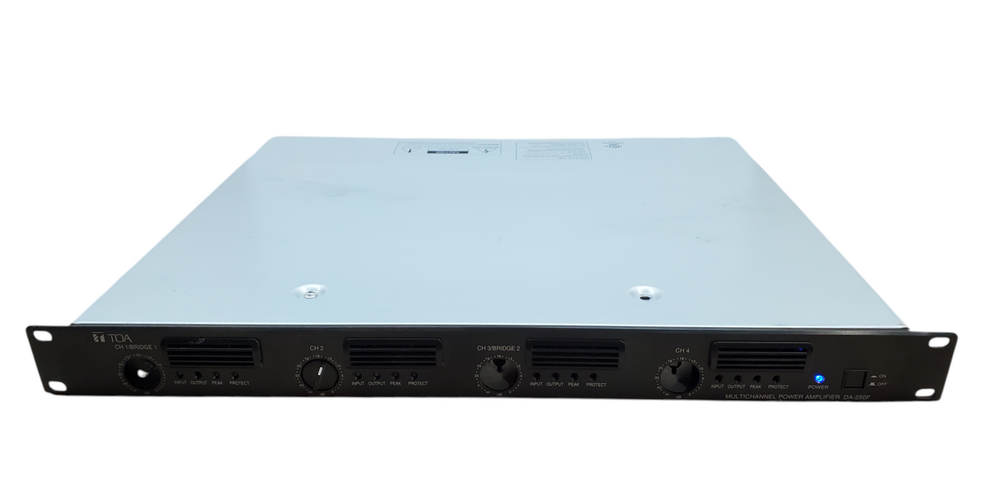 TOA Multichannel Power Amplifier DA-250F *READ*