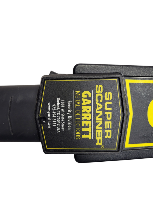 Garrett Super Scanner Handheld Metal Detector 1165180 Q$
