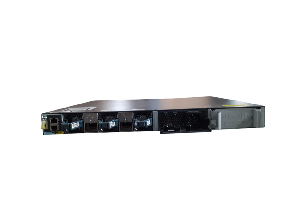 Cisco Catalyst 3650 PoE+ 4x1G L3 Switch – Clean, Factory Reset