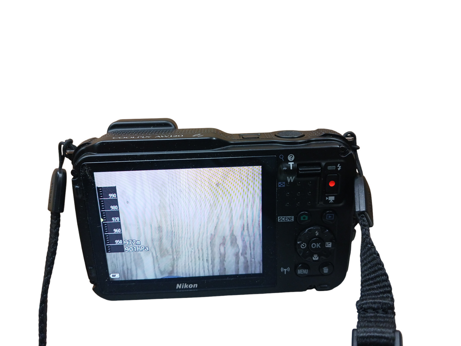 Nikon Coolpix AW120 Waterproof Digital Camera 5x Zoom 16.0mp READ