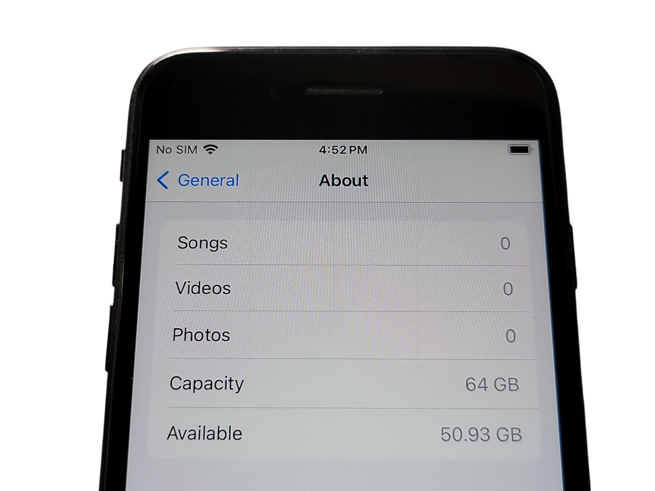 Apple iPhone SE 2 - 64GB - Space Gray [A2275]
