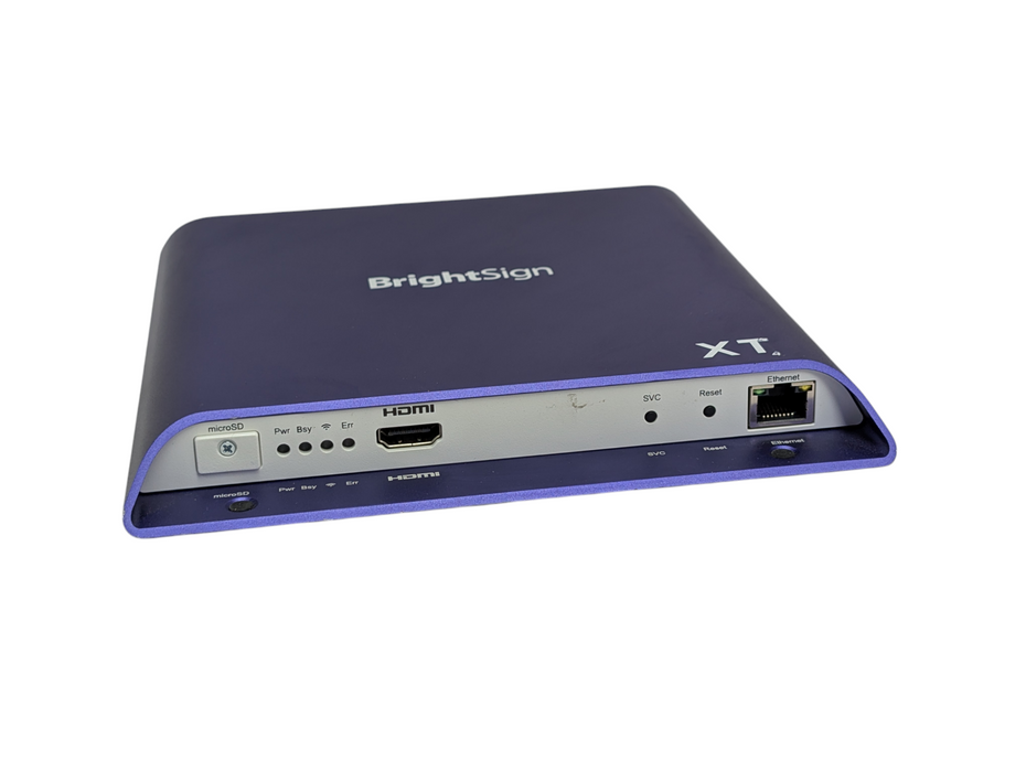 BrightSign XT4 XT244 Digital Signage Player PoE Powered  -