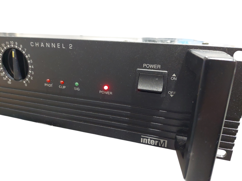 Inter M R300 Reference Amplifier 2- Channel Rack Mountable =