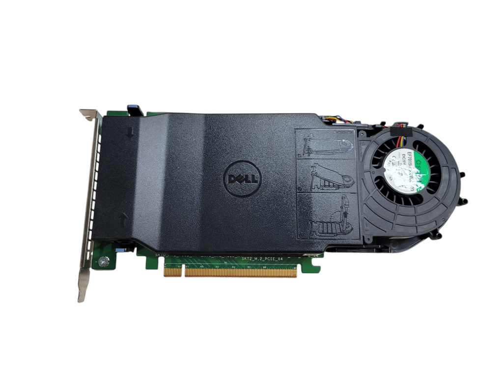 Dell Ultra 4x M.2 NVMe SSDs to x16 PCIe Adapter Card 80G5N 6N9RH
