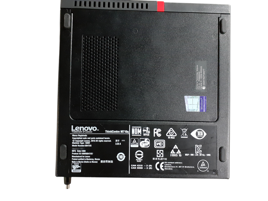 Lenovo ThinkCentre M710q i5-6500 @ 2.50GHz 8GB 256GB NVMe