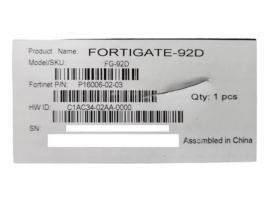 New OPEN BOX Fortinet Fortigate FG-90D Firewall Network Security Appliance