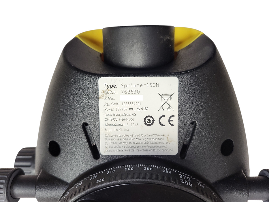 Leica Sprinter 150M Digital Metric Level $
