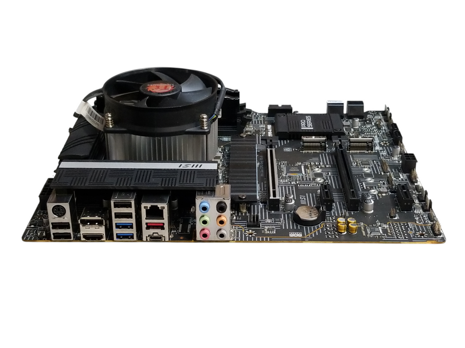 Msi Z590-A PRO Motherboard w/ Intel i5-10600K CPU 16GB RAM No HDD