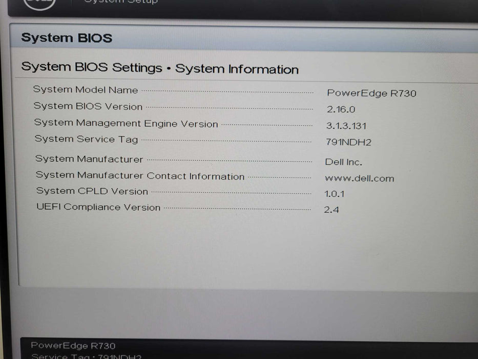 Dell PE R730 2U 8x2.5", 2x Xeon E5-2680v4, 32GB DDR4, H730 Mini, 2x PSU !