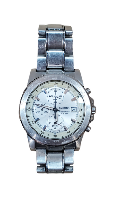Seiko Chronograph 100m Watch *READ*