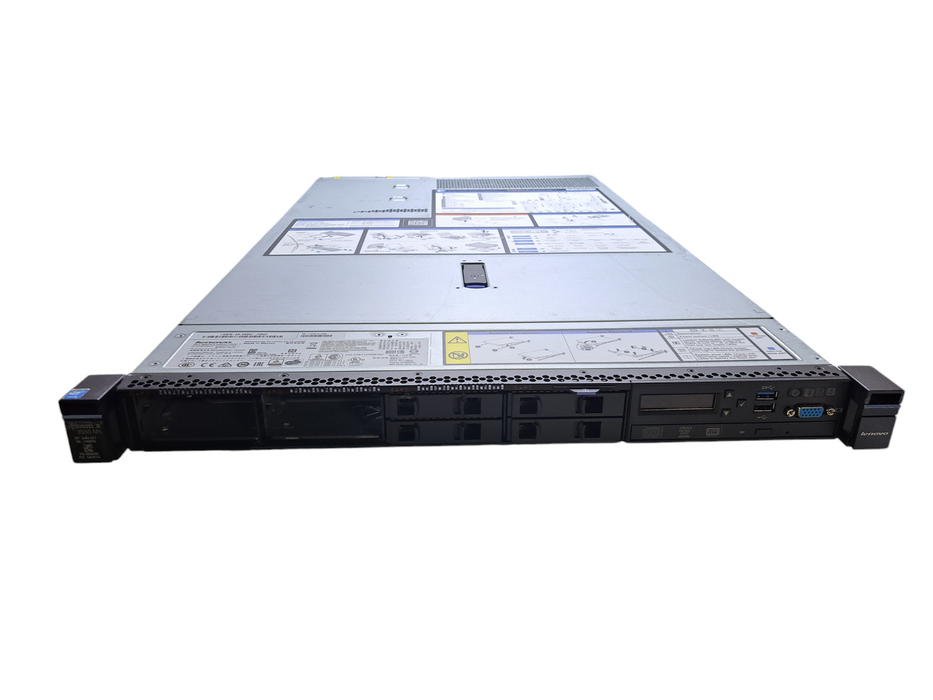 Lenovo x3550 M5 1U 8x 2.5" | 2x Xeon E5-2640 v3 @2.6GHz 8C, 64GB DDR4, M5210