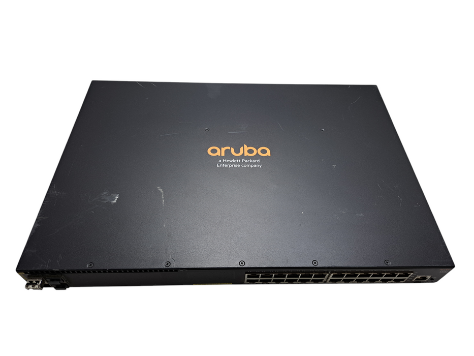 Aruba JL255A 2930F 24G PoE+ 4SFP+ Managed Network Switch )