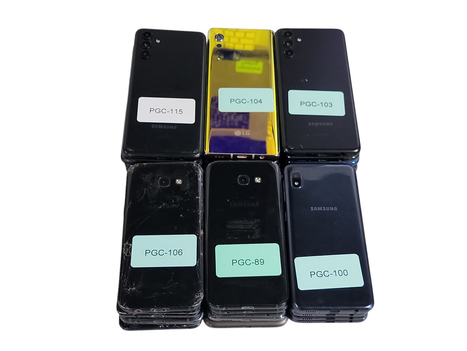 Lot of 30x Android Phones [Samsung / Google / LG | B/C Condition][PGC-4] (