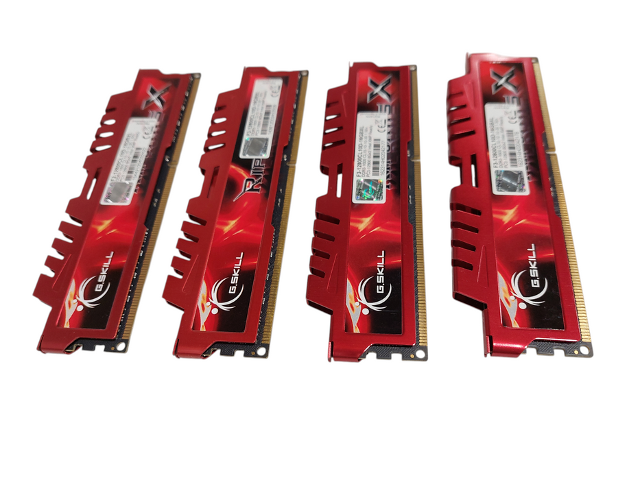 RAM G.Skill Armoured RipJawsX DDR3 16GB (2x8GB) kit of 2 - 2 Sets(4 Sticks) =