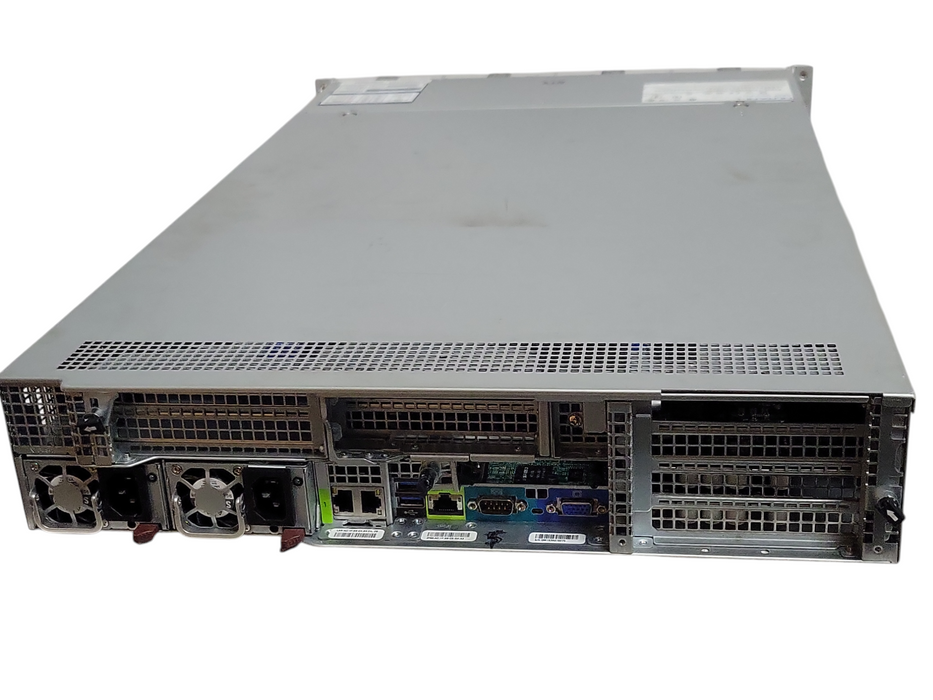 supermicro X11DPU-G6-NI22, 2x Xeon Gold 6144, 16GB DDR4, 4x 12TB HDDs, READ _