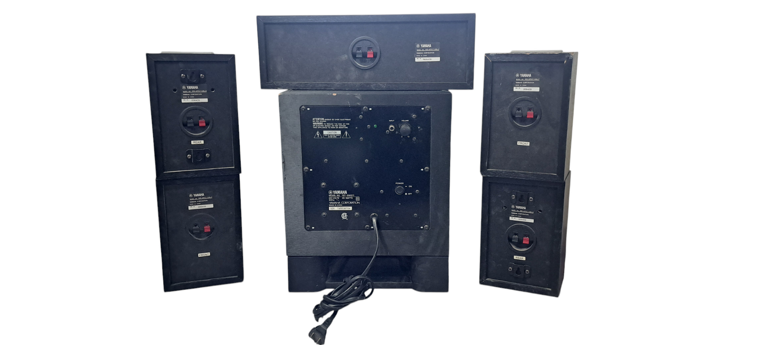 Yamaha 5.1 Sound System NS-AP5715 Series + YST-SW011 Subwoofer
