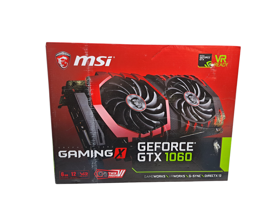 MSI GeForce GTX 1060 Gaming X 6GB GDDR5 Graphics Card w/ Box )