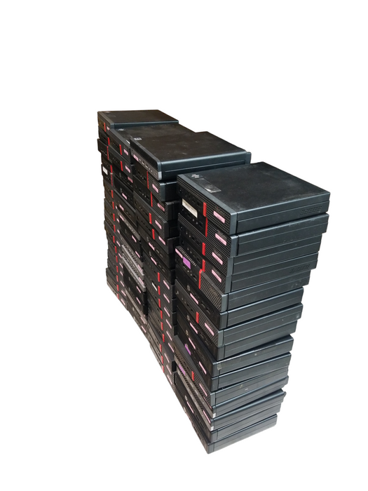 Lot 62x Tested AMD USFF Desktops HP & Lenovo (AMD-19)